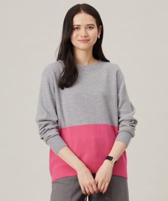 ＜自由区 (Women)＞【洗える】セミウーステッドウールボートネック　ニット（ＫＲＷＭＣＳ００５２）