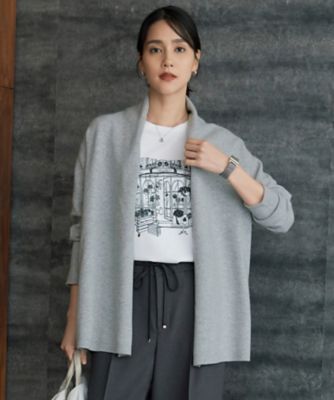 ＜自由区 (Women)＞【洗える】ソフトウールハイゲージ　カーディガン（ＫＲＷＭＣＷ０４５４）