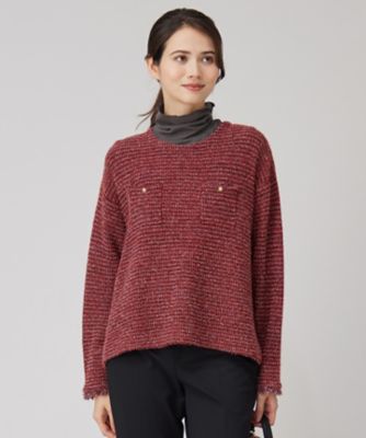 ＜自由区 (Women)＞ツイーディー　ニット（ＫＲＷＭＣＷ０４６２）