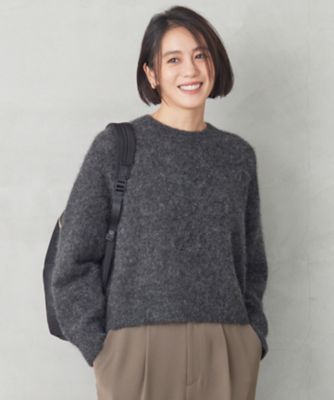 アルパカミドルゲージ ニット（KRWMGS0059） | 自由区