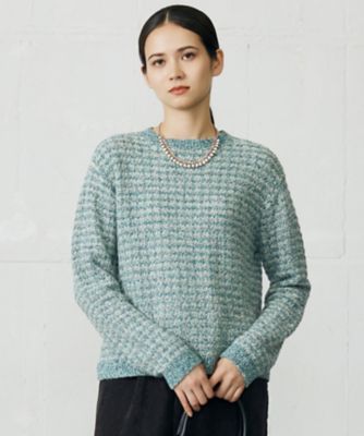 ＜自由区 (Women)＞ツイーディー　ニット（ＫＲＷＭＧＷ０５６２）