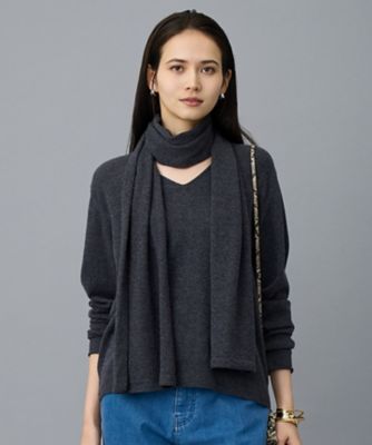 SHIHOさん着用】ウールハイゲージVネック ニット