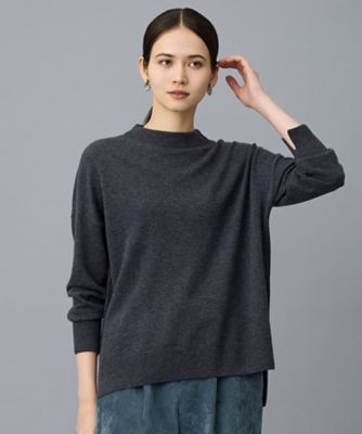 ＜自由区 (Women)＞【ＳＨＩＨＯさん着用】ウールハイゲージモックネック　ニット（ＫＲＷＭＬＳ００５２）