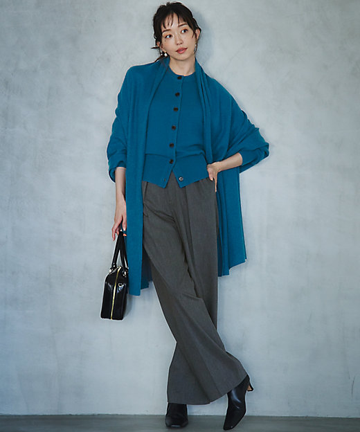 Oggi12月号掲載/洗える】ピュアカシミヤ ニット Oggi12月号掲載/洗える】ピュアカシミヤ ニット