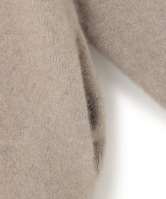 【ＣＬＡＳＳＹ．１１月号掲載／洗える】ラクーンブレンドダブルフェイス　ニットカーディガン（ＫＲＷＯＣＷ０４５７）