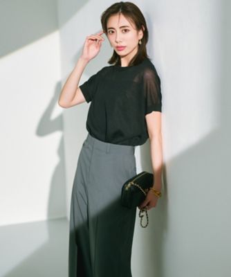 専用23区 【洗える】シャイニーシアー ドルマン ニット 洗える】シャイニーシアー リブ ニット / 23区 | ファッション