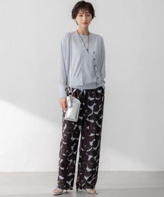23区 【洗える】シャイニーシアー ドルマン ニット 38号 洗える】シャイニーシアー ドルマン ニット / 23区