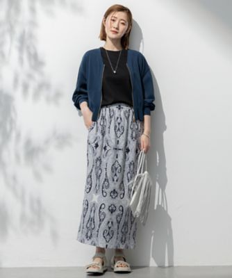 洗える】ライトシアーニット ブルゾン（KRWOGM0651） | 23区