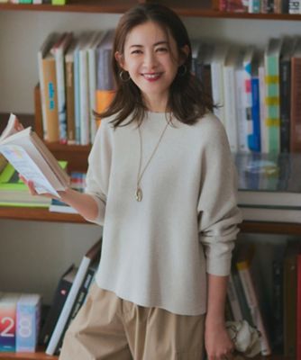 リテン ボンボンニット イエロー マーガレット （麻混／洗える