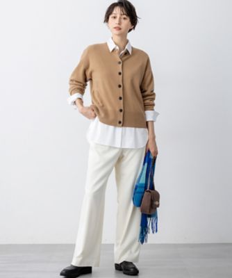 見上愛さん着用／STORY掲載】ピュアカシミヤ クルーネック