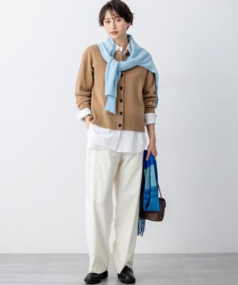 見上愛さん着用／STORY掲載】ピュアカシミヤ クルーネック