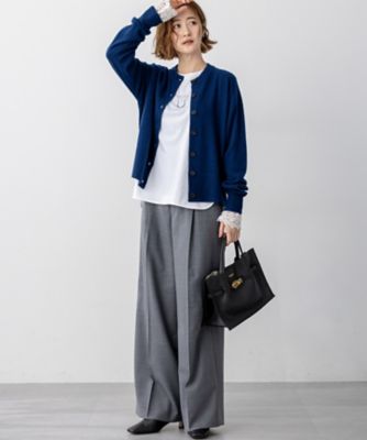 見上愛さん着用／STORY掲載】ピュアカシミヤ クルーネック