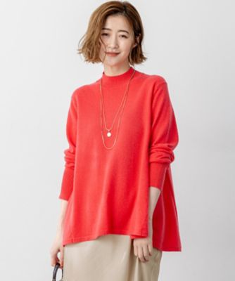 洗える】ピュアカシミヤ フレア ニット（KRWOGW0453） | 23