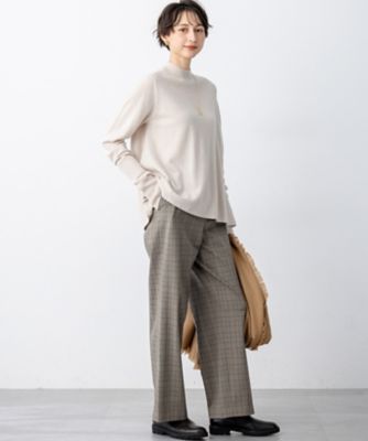 洗える】ピュアカシミヤ フレア ニット（KRWOGW0453） | 23