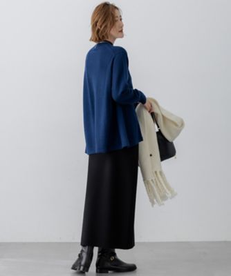 洗える】ピュアカシミヤ フレア ニット（KRWOGW0453） | 23