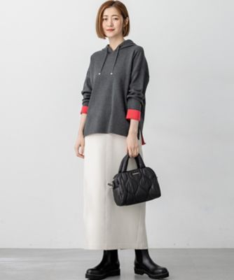 洗える】ダブルフェイスニット パーカー（KRWOGW0464） | 23