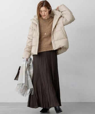 洗える】マーブルルレックスリリー バルキーニット