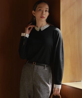 VERY・CLASSY．掲載／洗える】エンブロイダリー ジオ