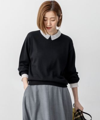 VERY・CLASSY．掲載／洗える】エンブロイダリー ジオ