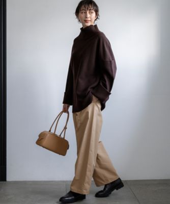 新色追加】ボイルドウールコンビニット チュニック