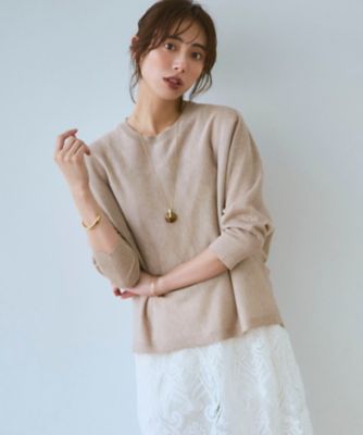 ハグオーワーシャイニードルマンニットプルオーバー バイカラードルマンニットプルオーバー｜WOMEN｜250ISB70-235B｜AZUL