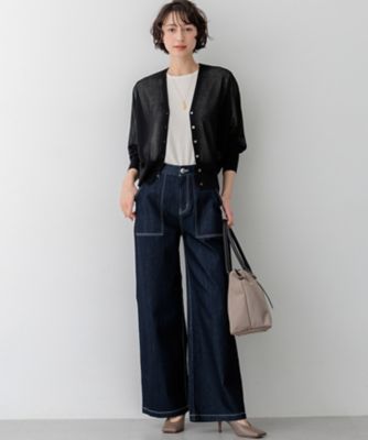 WEB＆一部店舗限定カラーあり】シャイニーシアー ドルマンスリーブ