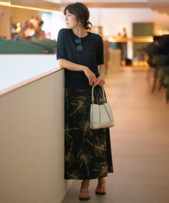 レーシー半袖 ニット（ＫＲＷＯＮＭ０５５１） | ファッション・服 