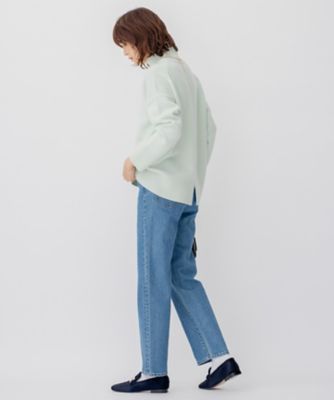 【好評につき新色追加／ＣＬＡＳＳＹ．１月号掲載】ウールカシミヤブレンド　スタンドネック　ニット（ＫＲＷＯＮＷ０５５３）