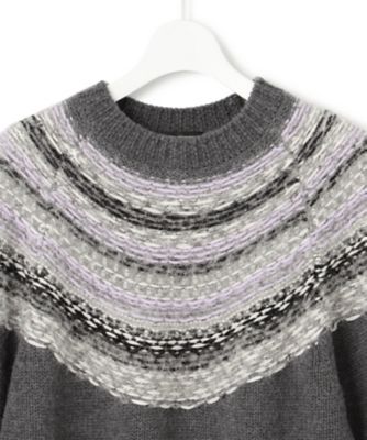【ＣＬＡＳＳＹ．１２月号掲載】フェアアイル　ニット（ＫＲＷＯＮＷ０５６１）