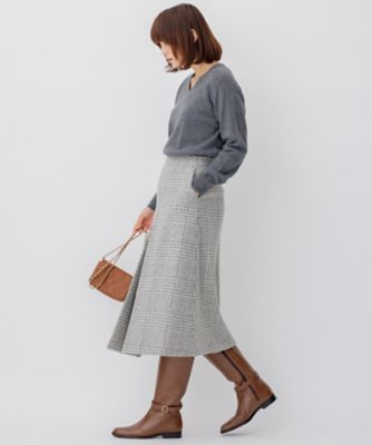 【ＷＥＢ限定】カシミヤブレンドバルキー　Ｖネック　ニット（ＫＲＷＯＮＷ０５６４）