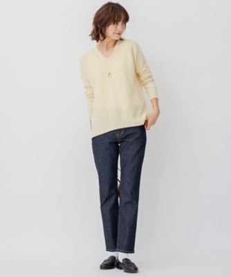 【ＷＥＢ限定】カシミヤブレンドバルキー　Ｖネック　ニット（ＫＲＷＯＮＷ０５６４）