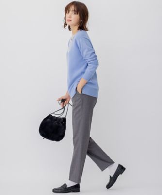 【ＷＥＢ限定】カシミヤブレンドバルキー　Ｖネック　ニット（ＫＲＷＯＮＷ０５６４）