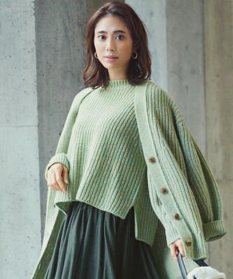 ウールバルキーカラーミックス　ニット（ＫＲＷＯＮＷ０５６６）