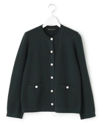 【ＣＬＡＳＳＹ．１月号掲載】ウールブレンド　カーディガン（ＫＲＷＯＮＺ０６５０）