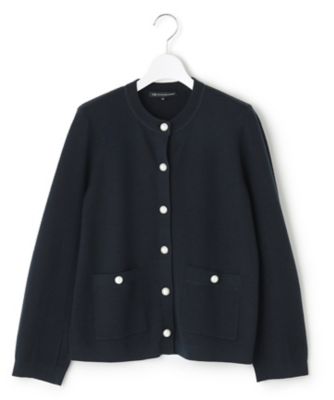 【ＣＬＡＳＳＹ．１月号掲載】ウールブレンド　カーディガン（ＫＲＷＯＮＺ０６５０）