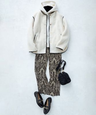 フェルト ニットパーカー（KRWOSW0466） | 23区 (Women