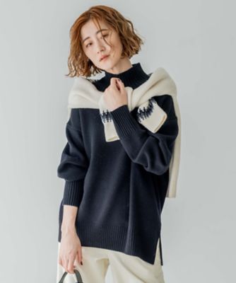 【杏さん着用/洗える】ウールカシミヤ ハイネック ニット 杏さん着用／洗える】ウールカシミヤ ハイネック ニット