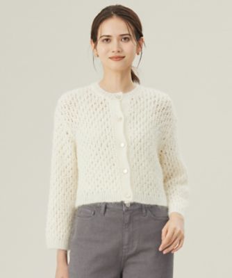 ＜自由区 L (Women/大きいサイズ)＞【カタログ掲載】テープヤーン　カーディガン（ＫＲＷＲＧＳ００５７）