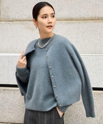 SHIHOさん着用】ヘアリーフォックス カーディガン