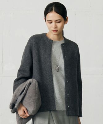 ＜自由区 L (Women/大きいサイズ)＞【カタログ掲載】ラメブークレ　アウター（ＫＲＷＲＧＷ０５６１）