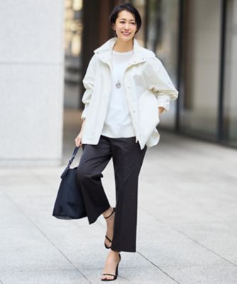 ＜自由区 L (Women/大きいサイズ)＞【カタログ掲載】ファインゲージスパングルプルオーバー　ニット（ＫＲＷＲＬＭ０３５９）