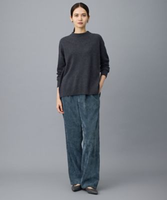 SHIHOさん着用】ウールハイゲージモックネック ニット