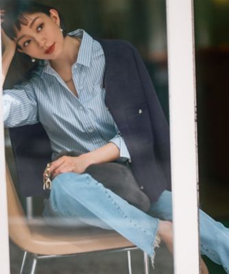 洗える】ミニブークレニット カーディガン（KRWSCA0357