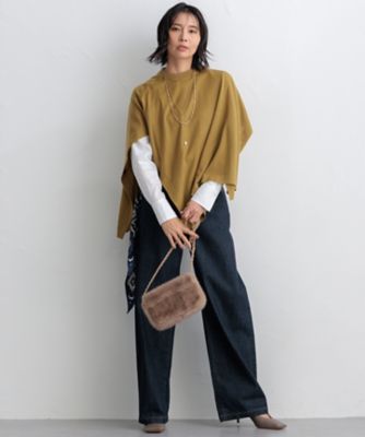 洗える】コンパクトウール ポンチョ（KRWSCA0359） | 23区 S