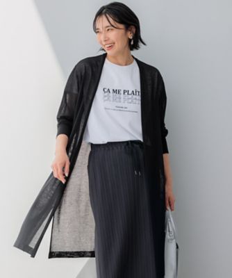 楽天市場】リネンロングカーディガンの通販