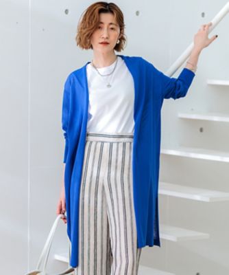 楽天市場】ロングカーディガン 麻の通販