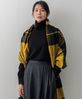 【杏さん着用／Ｏｇｇｉ１月号掲載】ピュアカシミヤ　タートルネック　　ニット（ＫＲＷＳＣＷ０４５２）