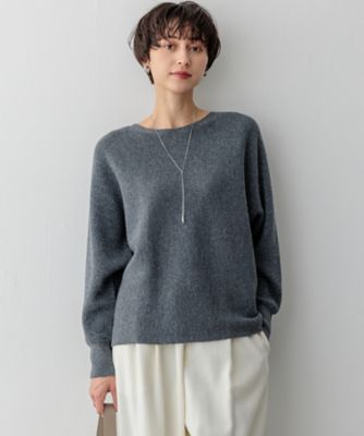 洗える】ラメウール ドルマンスリーブ ニット（KRWSCW0557