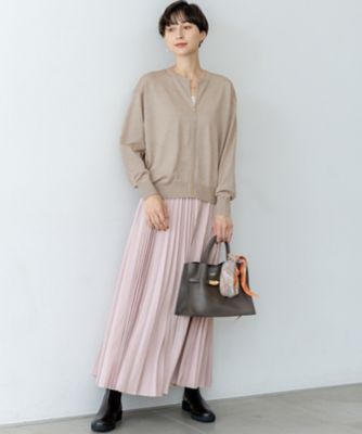 ☆カステルバジャック 素敵なニットブルゾン M 未使用タグ付き☆ ハニカムジャカード ニットブルゾン｜カーディガン｜ニコル公式