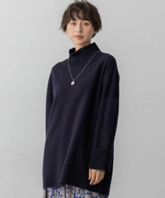 【ごぼう】ギャリルヴィー　ウールニット　ネイビー FILSON ニット ネイビー ラムウール ガイドセーター クルー